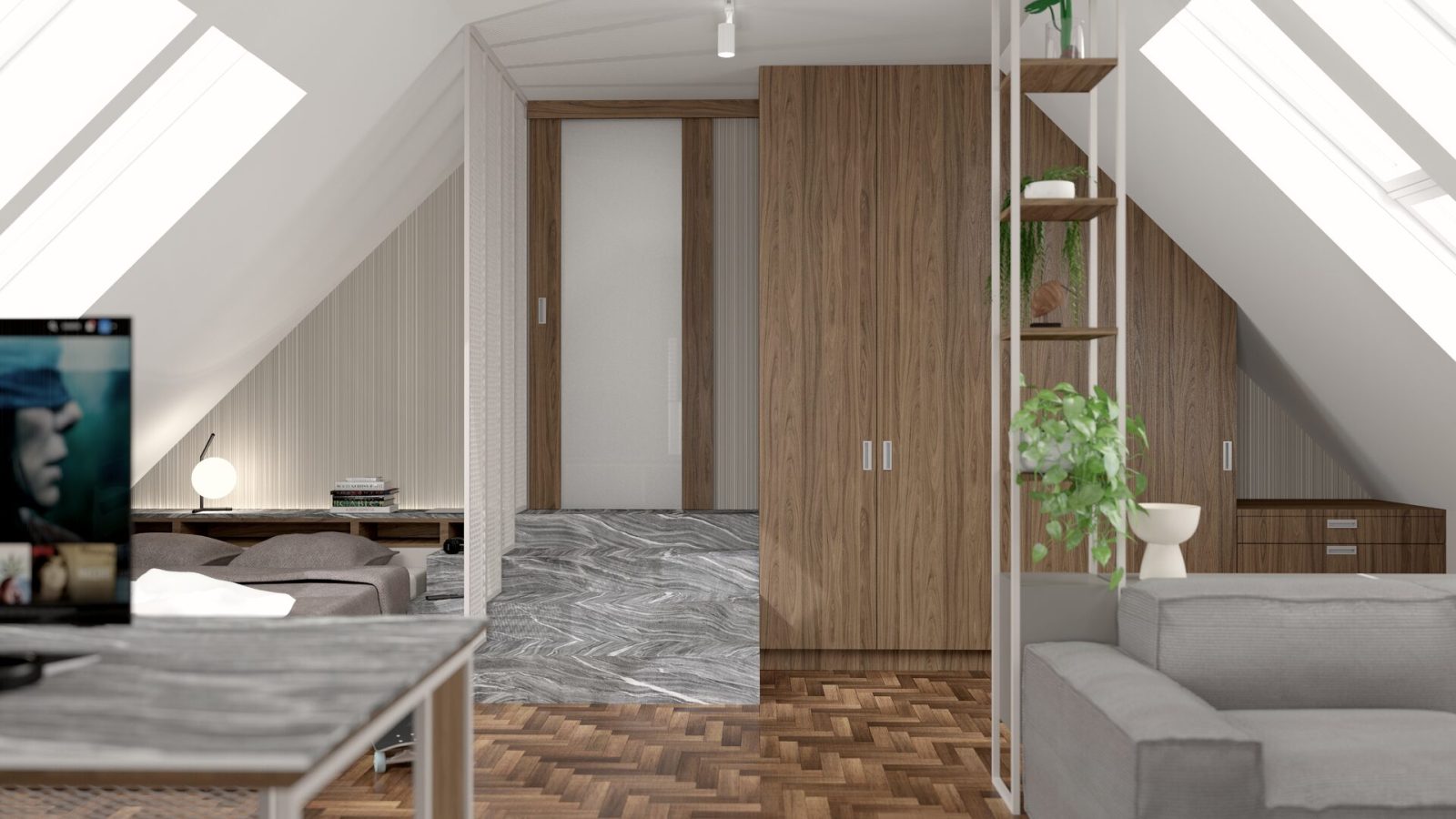 Dom Gdańsk — Gdańsk — projekt wnętrz NUI Design, zdjęcie 3
