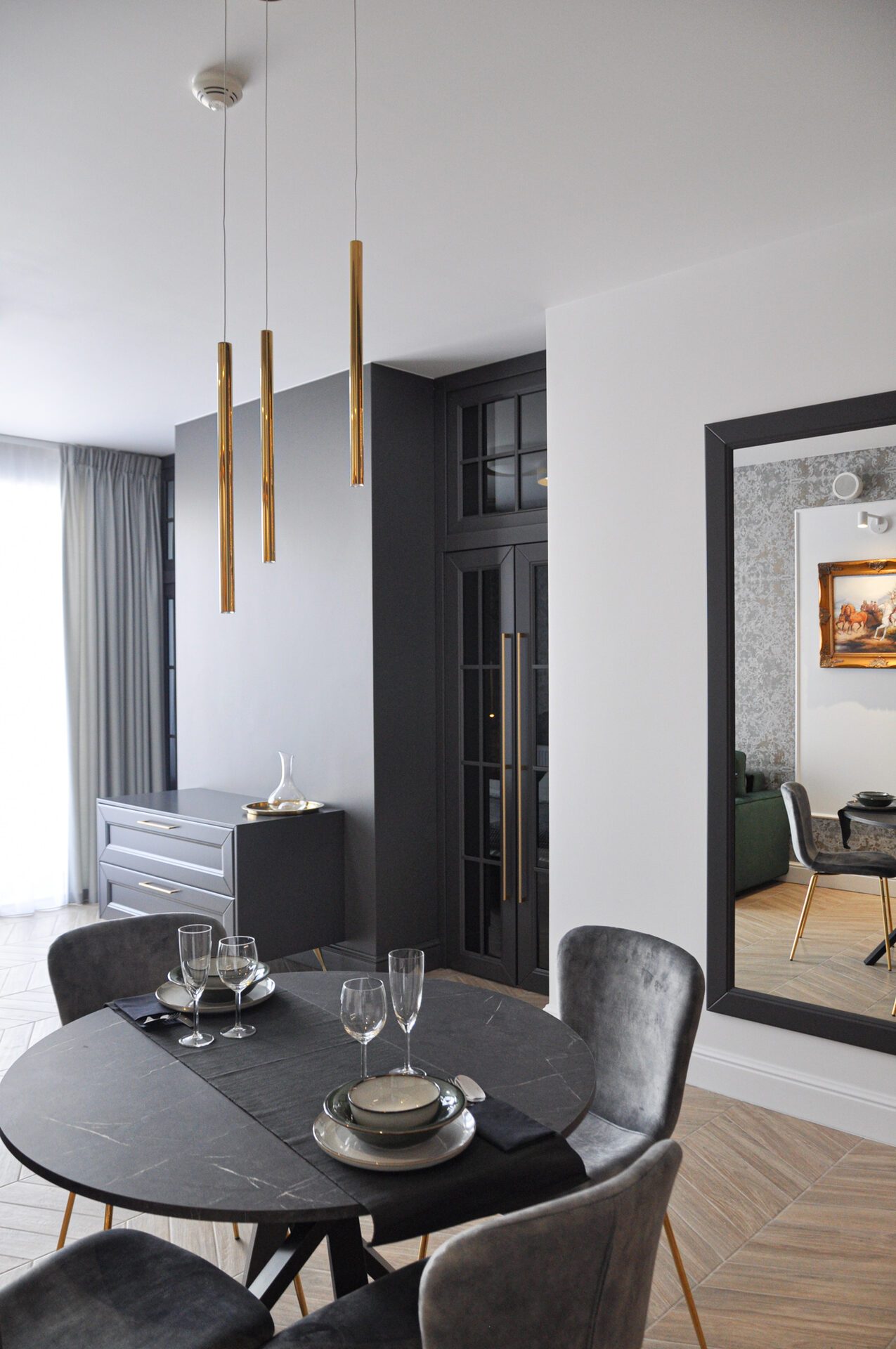 Apartament Gdańsk — Gdańsk — projekt wnętrz NUI Design, zdjęcie 3