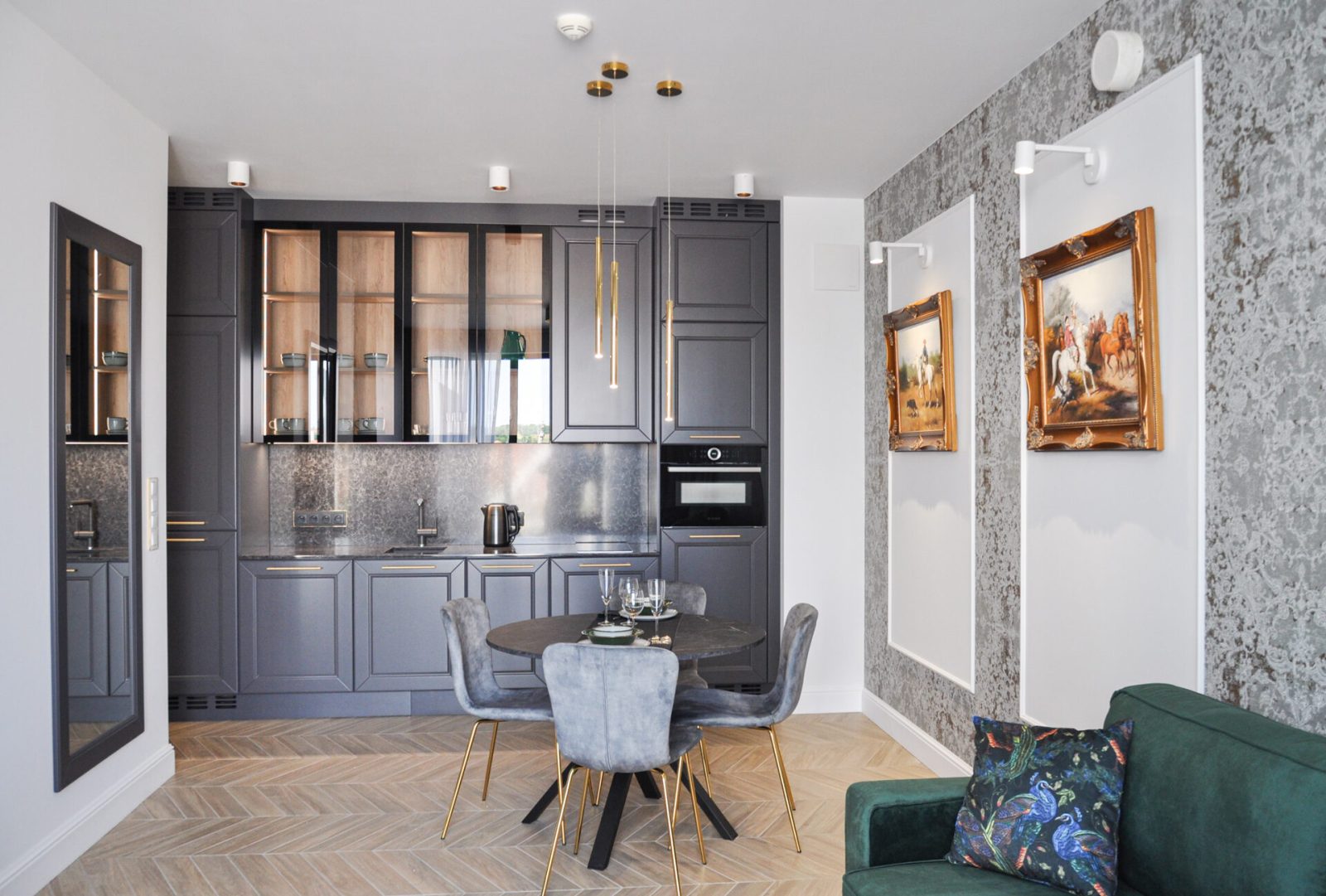 Apartament Gdańsk — Gdańsk — projekt wnętrz NUI Design, zdjęcie 4