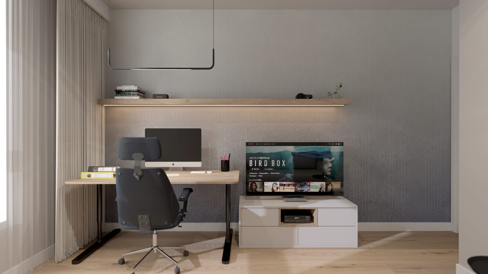 Mieszkanie Gdańsk — Gdańsk — projekt wnętrz NUI Design, zdjęcie 6