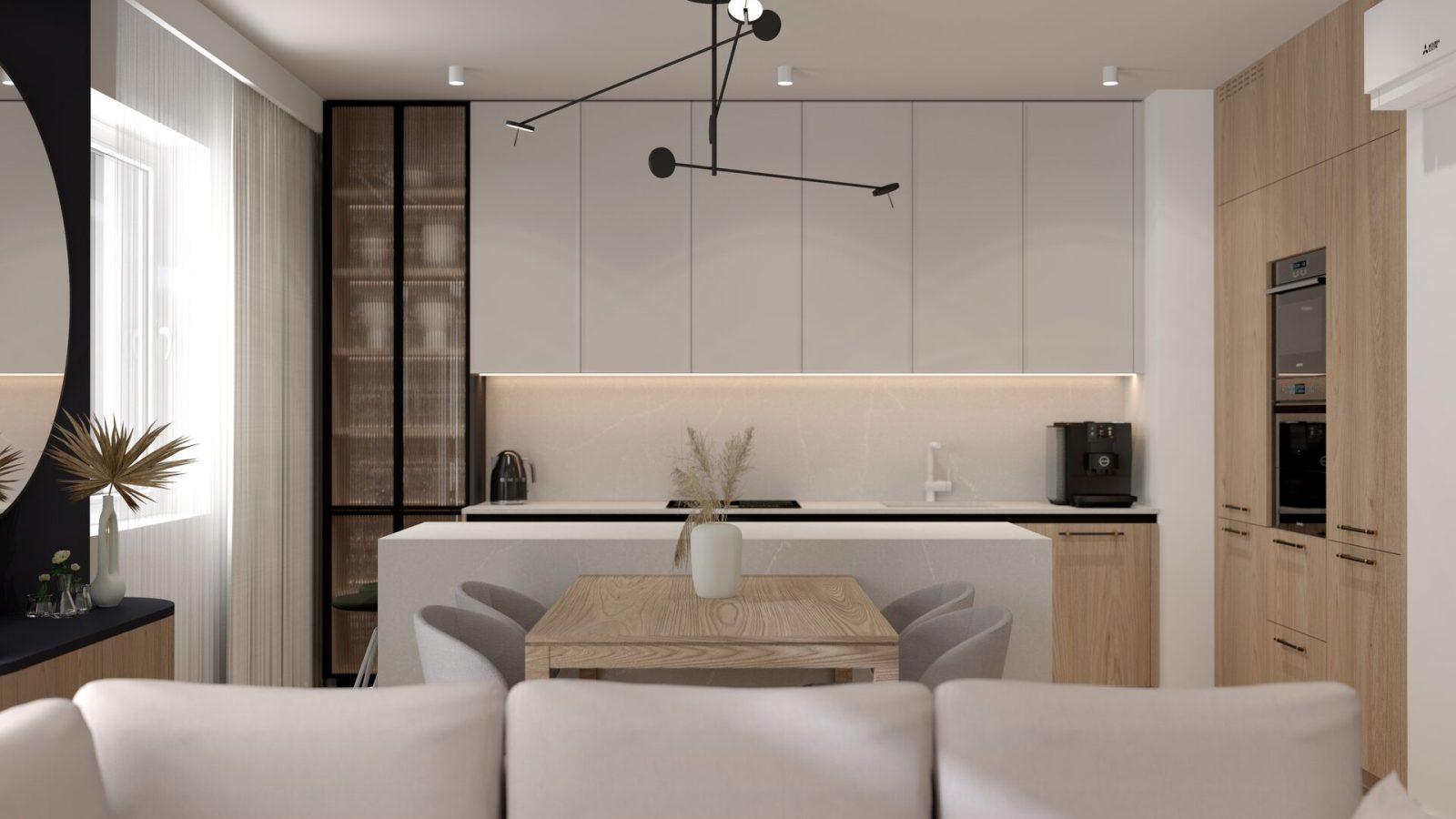 Mieszkanie Gdańsk — Gdańsk — projekt wnętrz NUI Design, zdjęcie 10