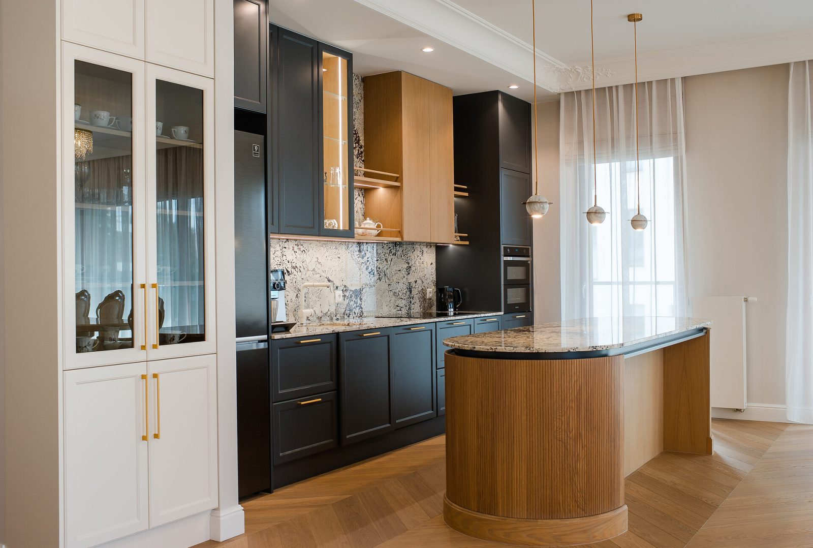 Apartament Orłowo — Gdynia Orłowo — projekt wnętrz NUI Design, zdjęcie 2