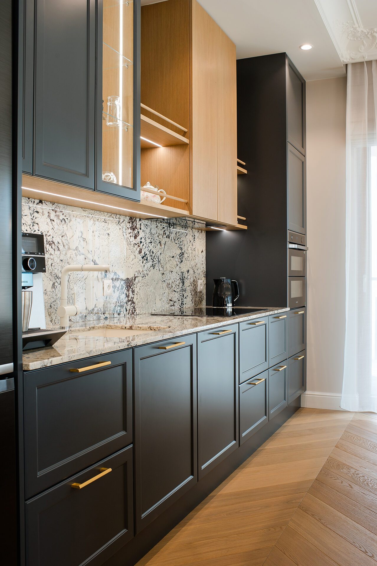 Apartament Orłowo — Gdynia Orłowo — projekt wnętrz NUI Design, zdjęcie 3